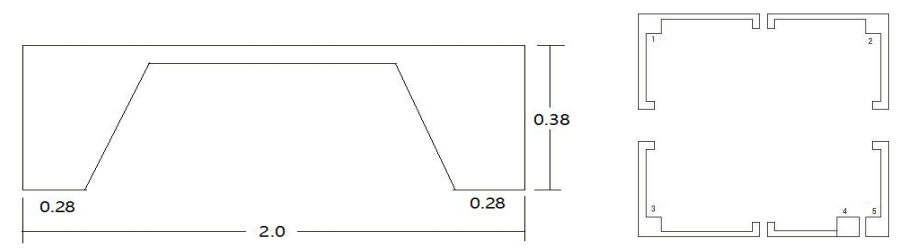silicon piezoresistive sensor wafer xgzp2004 dimension