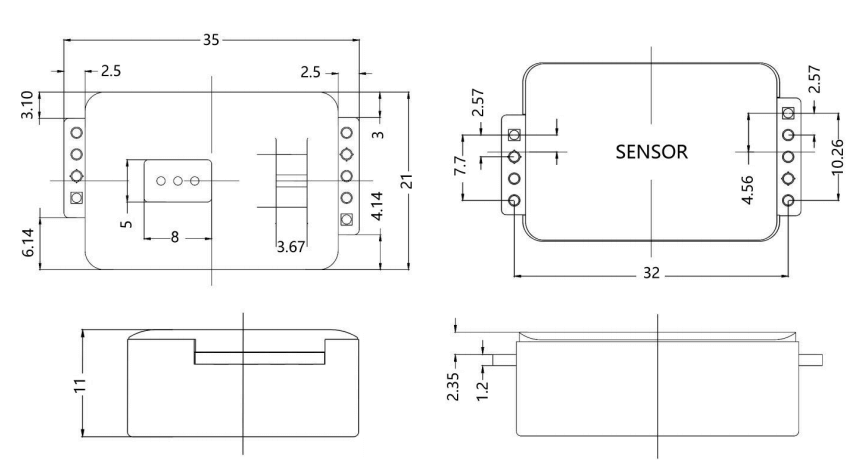 CO2 sensor xgzg360m specification